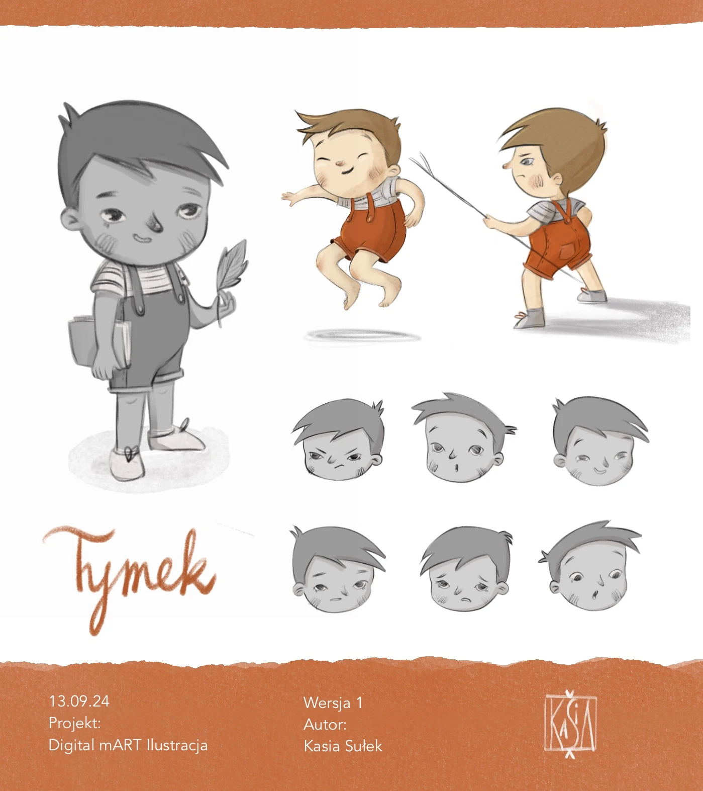 Projekt postaci – ekspresje i ruch