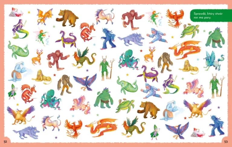 Plansza zbiorcza stworów