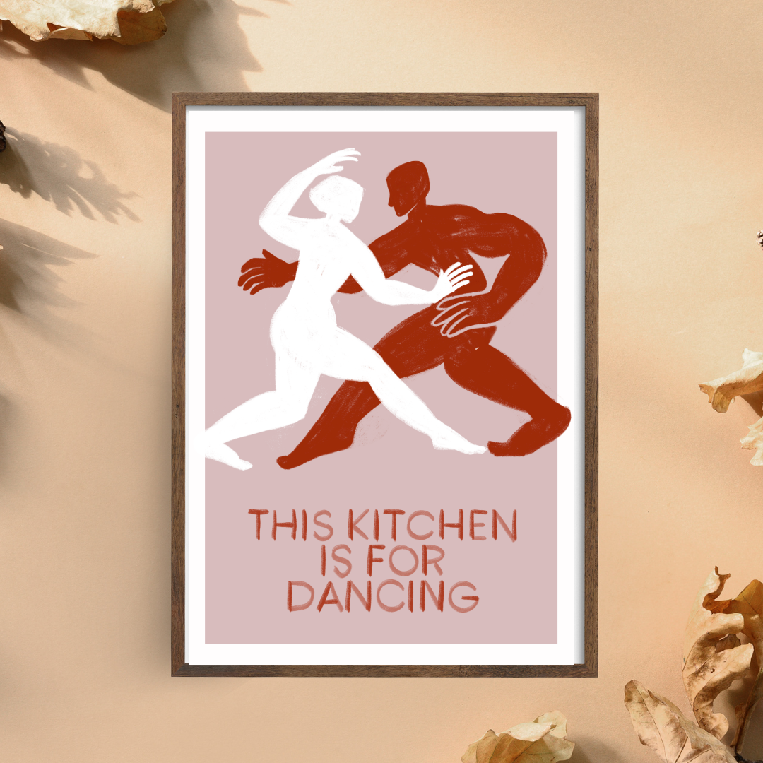 This kitchen is for dancing white - obrazek 4