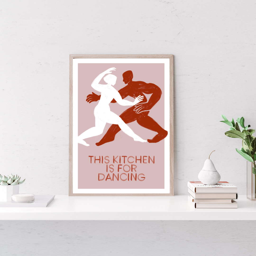 This kitchen is for dancing white - obrazek 5