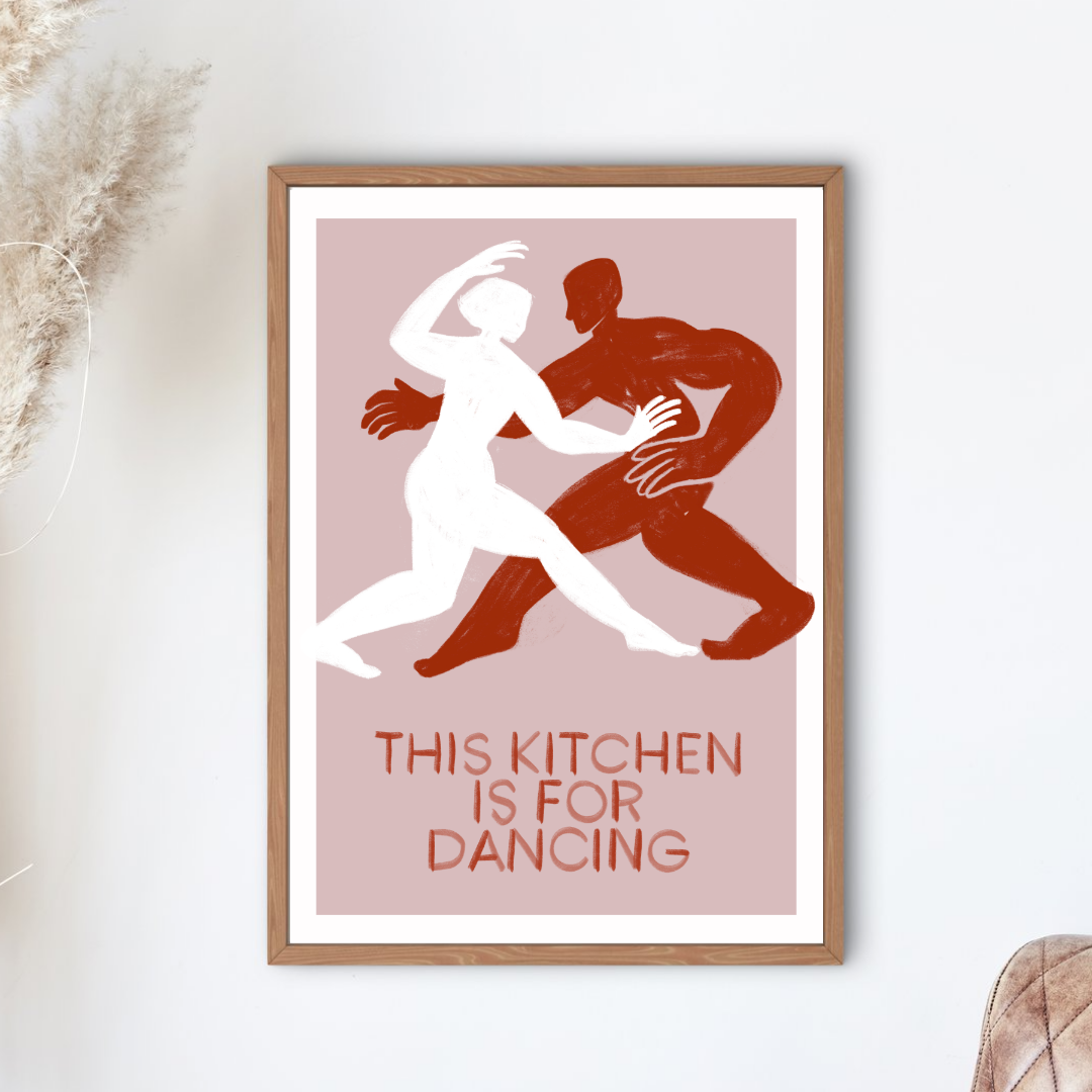 This kitchen is for dancing white - obrazek 3
