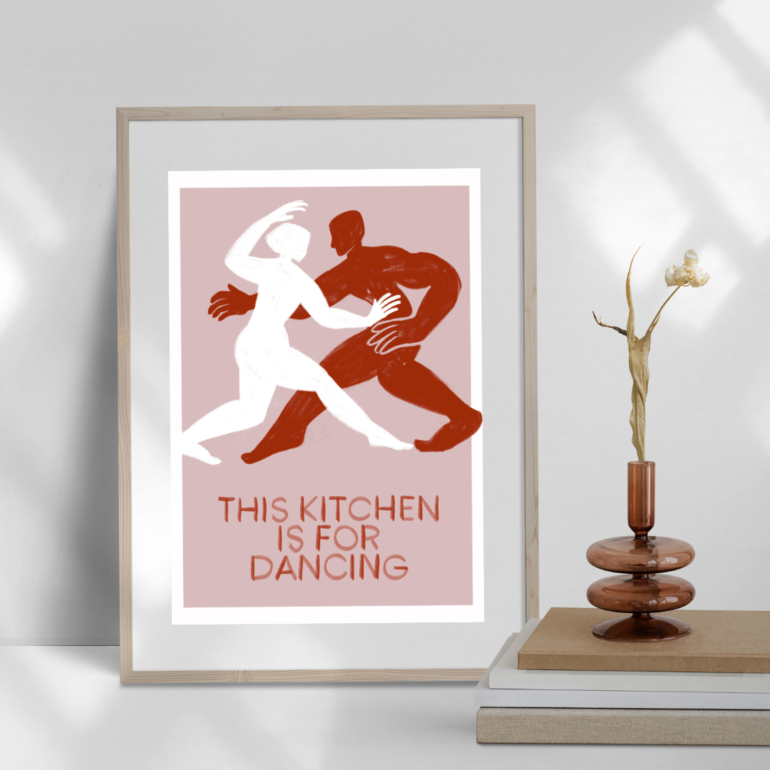 This kitchen is for dancing white - obrazek 6