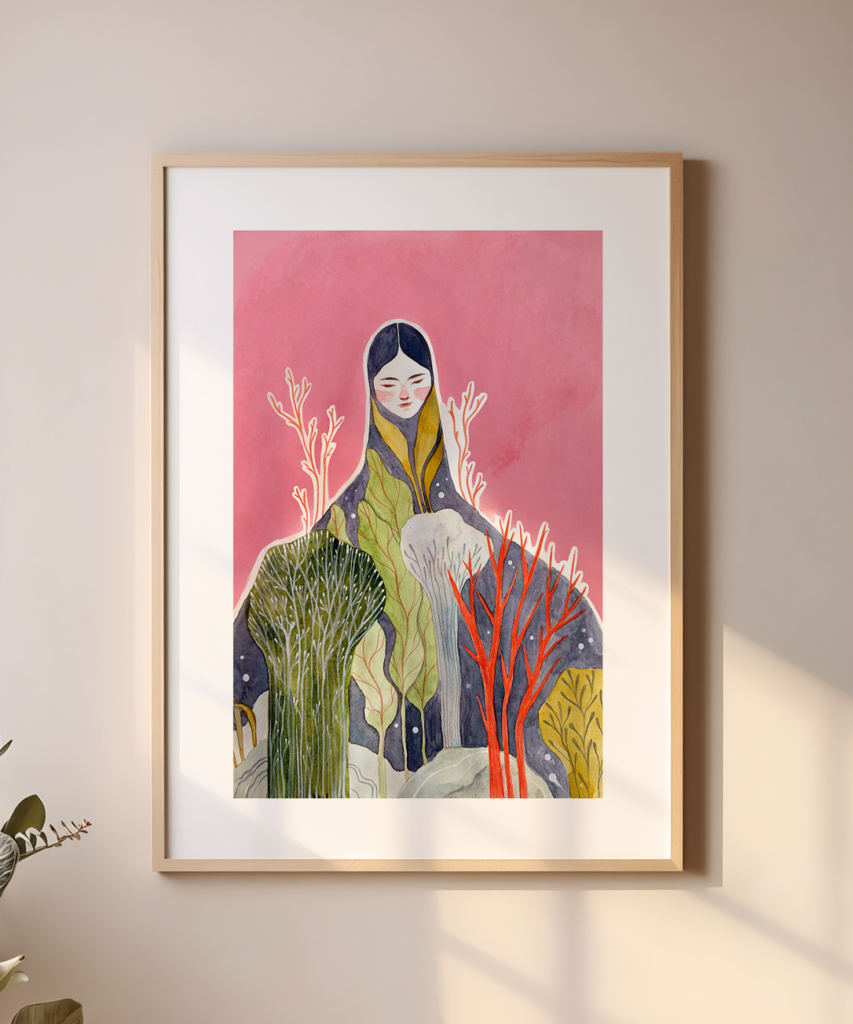 Plakat kobiecy – „My nature”